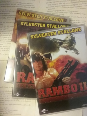 Rambo First Blood, Part II, III (DVD)