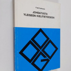 Fred Karlsson : Johdatusta yleiseen kielitieteeseen - pikkukuva 1
