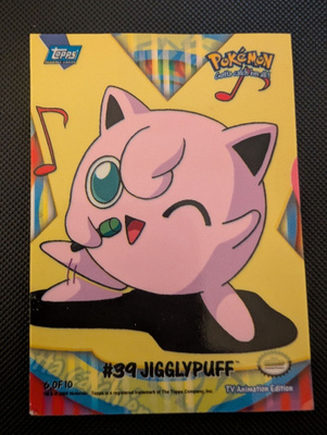 Jigglypuff sticker Pokemon Topps