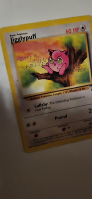 Jigglypuff - Base Set 2 (BS2) common Pokemon CCG card