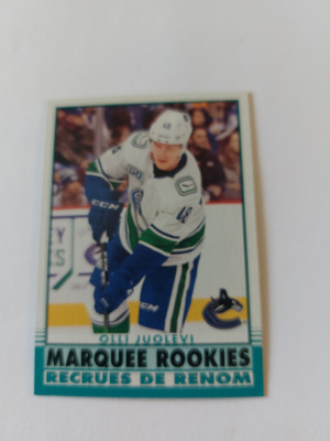 2020-21 O-Pee-Chee Retro #618 Olli Juolevi