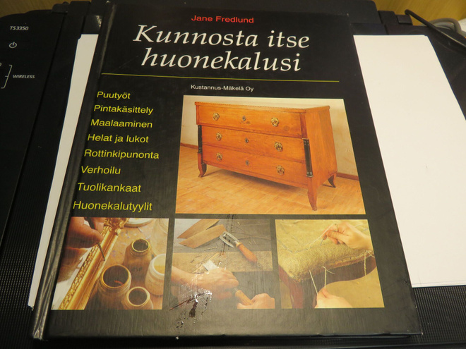 Kirja: Kunnosta itse huonekalusi