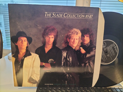 SLADE, The Collection 81 - 87, LP GER -91 NÄTTI KUNTO !!