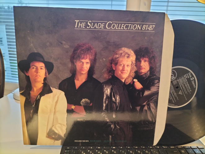 SLADE, The Collection 81 - 87, LP GER -91 NÄTTI KUNTO !!