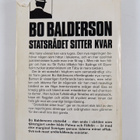 Bo Balderson : Statsrådet sitter kvar - pikkukuva 2