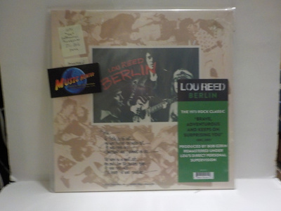 LOU REED - BERLIN UUSI SS EU 2016 LP