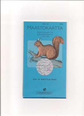 Maastokartta 1:20 000 Kattila-aho
