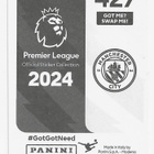 2024 Panini Premier League Sticker Elite #427 Erling Haaland - pikkukuva 2