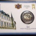 Luxemburg 2 euro 2020 juhlaraha Prince Henri, COINCARD - pikkukuva 1