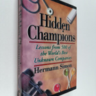 Hermann Simon : Hidden champions : lessons from 500 of th... - pikkukuva 1