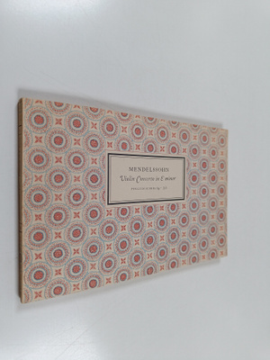 Mendelssohn : Mendelssohn : Violin concerto in E minor