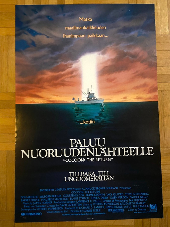Vanha elokuvajuliste: Paluu nuoruudenlähteelle