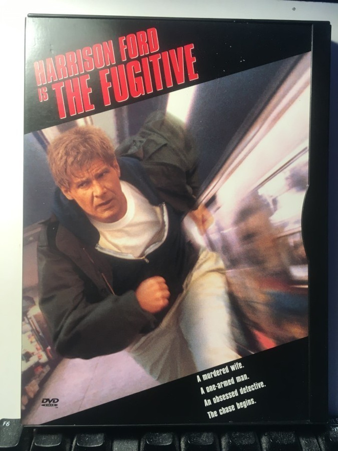 TAKAA-AJETTU (The Fugitive), DVD, Davis, Ford, Jones