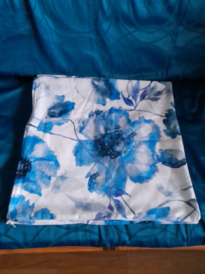 Sini kukka tyynynpäällinen 2 kpl