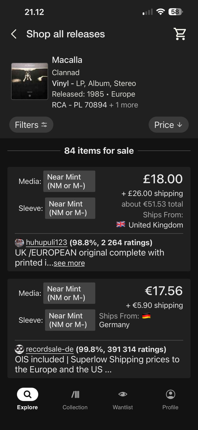 Item image