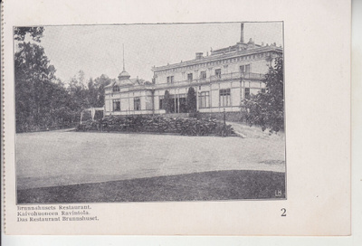 Helsinki kaivohuoneen ravintola käyttämättömänä