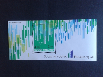 1992 suomi 75v**