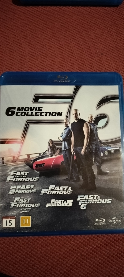 Fast & furious 6 movie collection - bluray