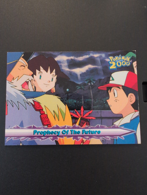 Prophecy of The future Pokemon Topps 2000