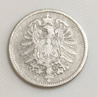 Saksa 1 Mark 1876A, Wilhelm I, hopeakolikko - pikkukuva 2