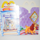 Mcdonalds's Happy meal laatikko kaunotar ja kulkuri 2 - pikkukuva 1