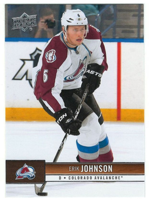 12-13 Upper Deck #45 Erik Johnson