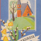 Raivio Kirkko ja pääsiäiskukat - pikkukuva 1