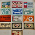 n.420xVANHA TulitikkuEtikietti Suursaari Salmi ym 1930-50-l - pikkukuva 3