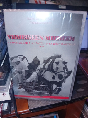 DVD Viimeiseen mieheen ( UUSI ) SIS POSTIKULU