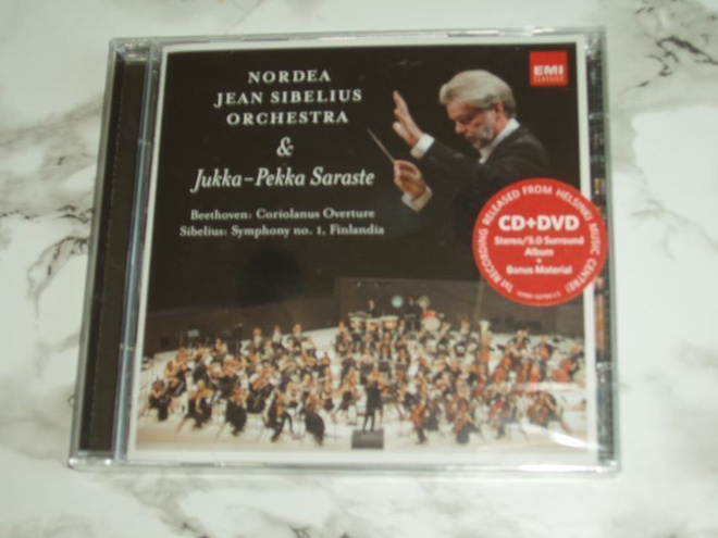 CD+DVD Nordea Jean Sibelius Orchestra (Uusi) 