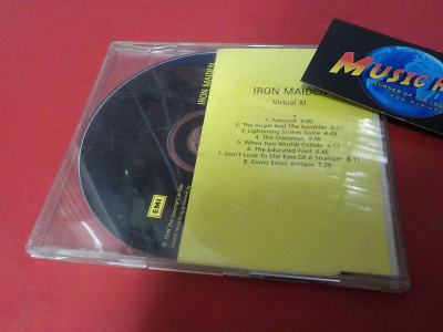 IRON MAIDEN - VIRTUAL XI UK PROMO SAMPLER CD