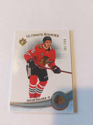 2022-23 Ultimate Collection #133 Jakub Galvas RC /299