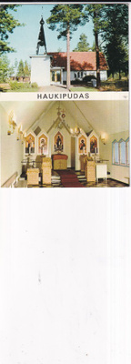 Haukipudas, Rukoushuone , sommitelmakortti b590
