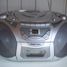 RADIO - CD - KASETTISOITIN, FINTEC - pikkukuva 1