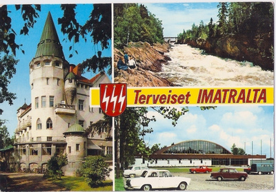 Imatra: Koski, Valtion hotelli, vaakuna. -82