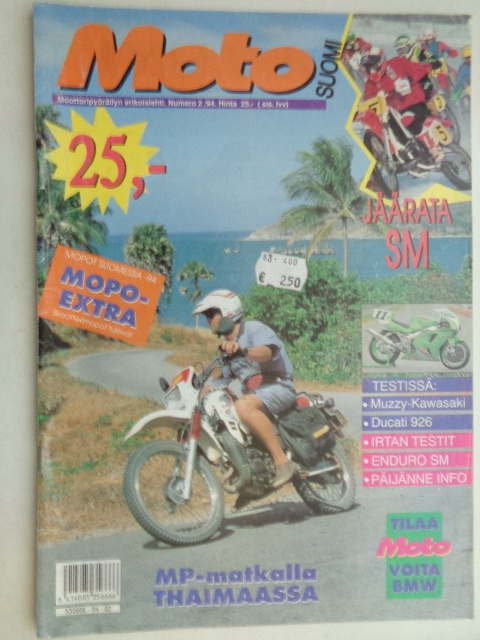Moto lehti Nro 2/1994 (19.5)