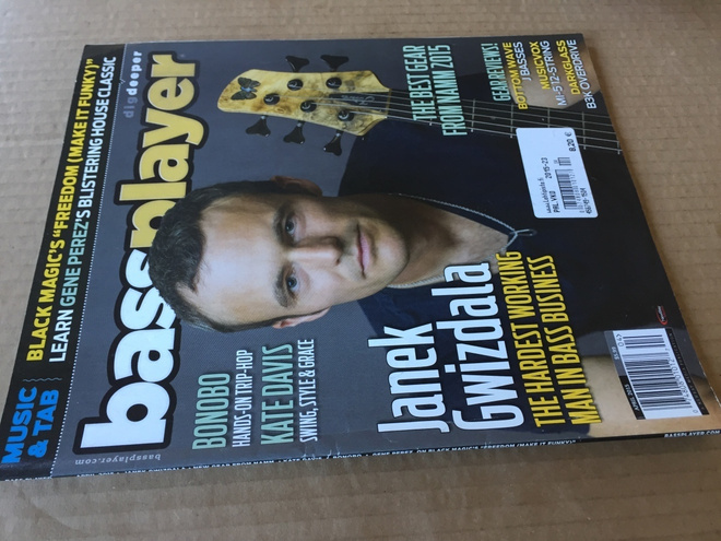 BASS PLAYER MAGAZINE 4/2015 HYVÄ