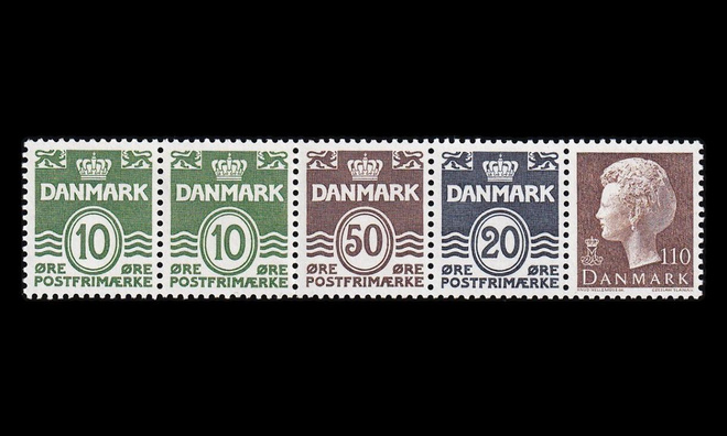 Tanska HB16 ** Vihkolehti (328y, 572, 556, 681) (1979)