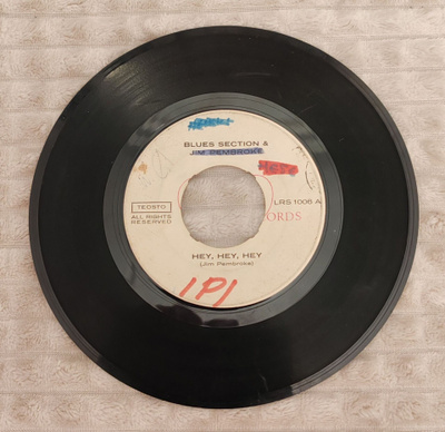 Blues Section & Jim Pembroke Hey, Hey, Hey 7"Single