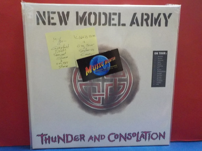 NEW MODEL ARMY - THUNDER AND CONSOLATION M-/M- LP
