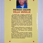 Patrick Cauvin : Villa Vanille - roman - pikkukuva 2