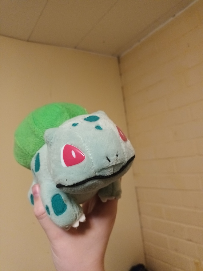 Bulbasaur pehmolelu pokemon alkuperäislapuillaan RARE