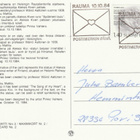 ERIKOISLEIMA , Postimerkin Päivä Rauma 10.10.1984 - pikkukuva 1
