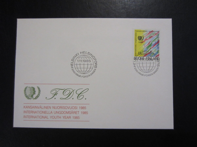 FDC 1985 Kansainvälinen nuorisovuosi
