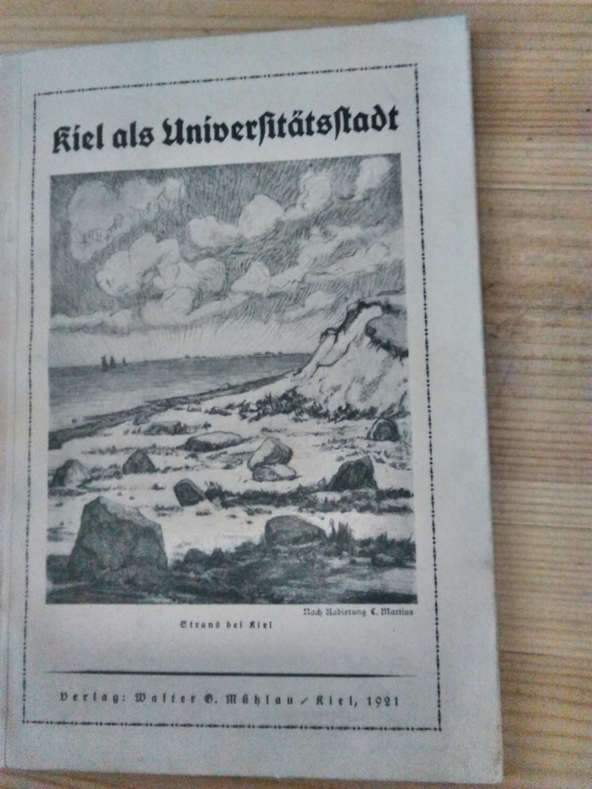 Kiel als Universitätsstadt 1921
