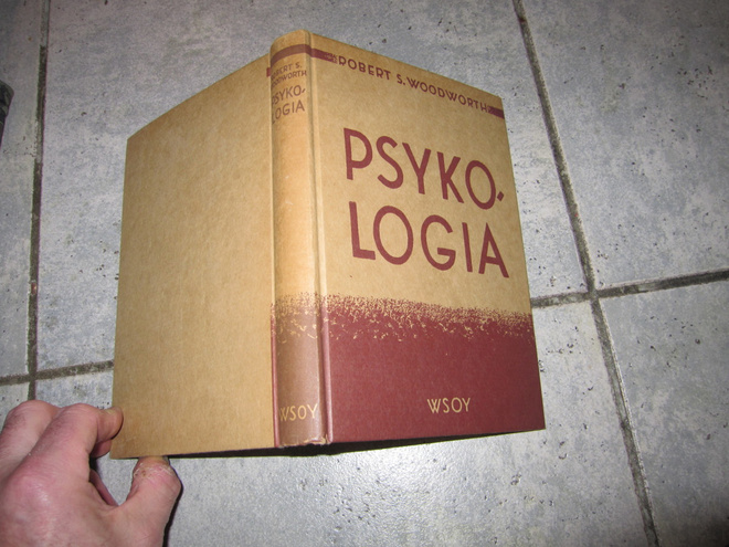 ROBERT S. WOODWORTH : PSYKOLOGIA ( HIENOKUNTO !