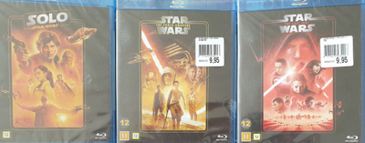 STAR WARS BLU-RAY UUSIA