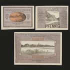 Saksa Notgeld 10, 25, 50 Pfg, Mirow 1922 - pikkukuva 2