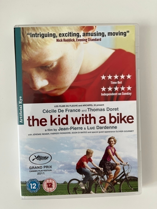 The kid with a bike (Artificial Eye, R2 dvd)