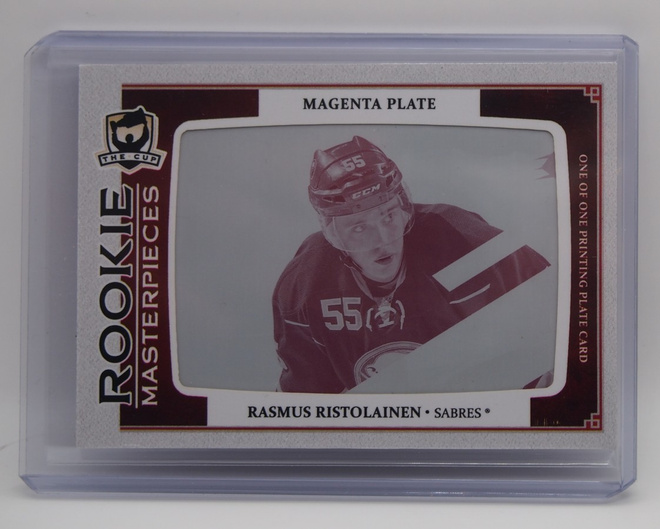 2013-14 SPX The cup RC Printing plate Rasmus Ristolainen /1